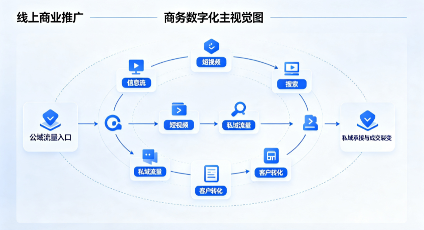 洪洞县线上商业推广怎么做？全域流量闭环搭建与低成本转化实战指南
